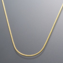 マエストロ 純金 ベネチアンチェーン 16面カットネックレス