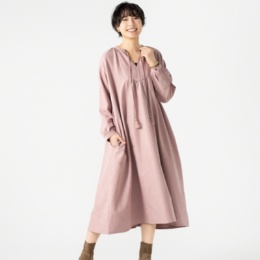 BOBSON SunSister タッセル付きワンピース