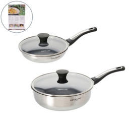 ビタクラフト アメリア フライパン & ウォックパン 2点セット