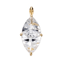 18KYG クォーツ ペンダントヘッド[Lightcycle]