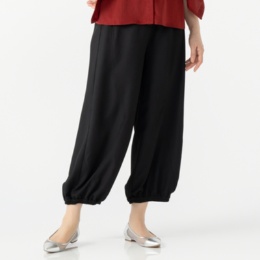 ModdedAnce ジグザグ切替ワイドパンツ