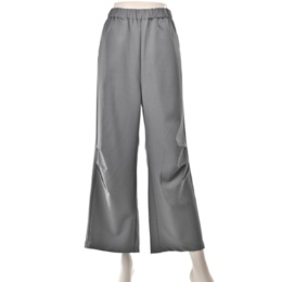 ModdedAnce タックデザインワイドパンツ