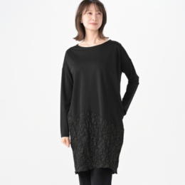  KawaiOkada自分の時間 ジャガードワンピース