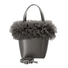 &LOVE チュールふりるのLOVEバッグ