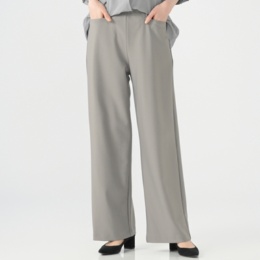 Provador 日本製美脚シリーズ ハイテンションワイドパンツ