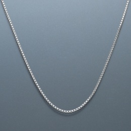 純プラチナ ボリュームブライトベネチアンチェーンネックレス