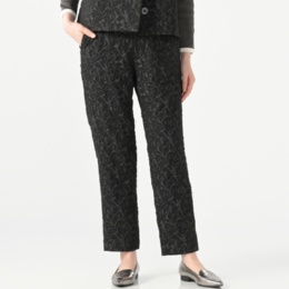 calma ラグジュアリージャガードパンツ