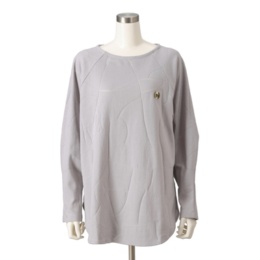 calma スッキリパフスリーブ デザインチュニック