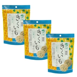 きくいも煎餅いか青じそ 50ｇ×3袋入