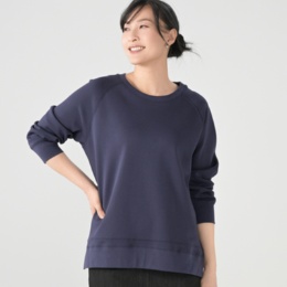 エニワイズ ゆったりツイルポンチチュニック