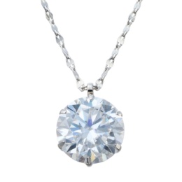 PT950/850 合成モアッサナイト ペンダント 2.0ctUP