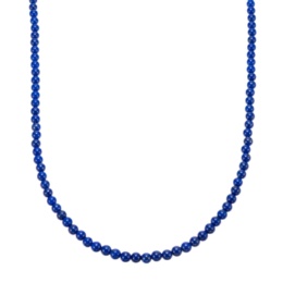 ジュエルバール 18K YG ラピスラズリ ビーズネックレス