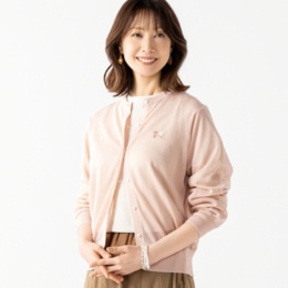 Labrador Retriever 胸刺繍シアーカーディガン