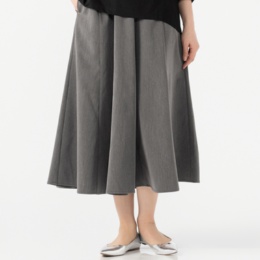 calma デニムライク マーメイドフレアスカート