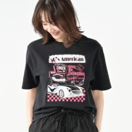 GRC アメリカンプリントTシャツ