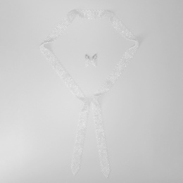 ビジューラリエットネックレス&イヤリング/ピアス[ヴィスティア]