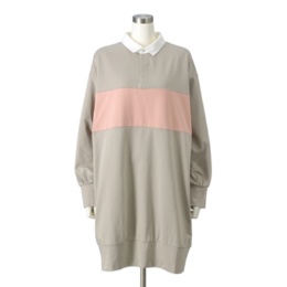 KiKKi 配色ラガーワンピース