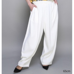 ANNE COQUINE 選べる股下ギャザーバレルパンツ