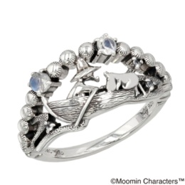 ムーミン シルバー925助けに来たスナフキンリング