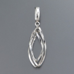 純プラチナ ティアリーフ デザイン ペンダントヘッド