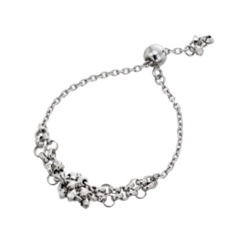  純プラチナ ティンクルブルーム チェーンリング