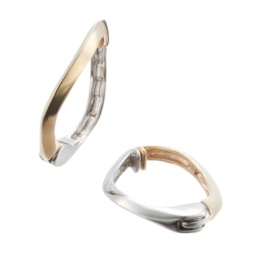 10KYG/SV リバーシブル ウェーブライン ピアリング