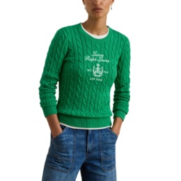 Lauren Ralph Lauren エンブロイダリー ケーブルセーター