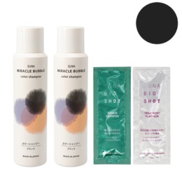 SUNA ミラクルバブル カラーシャンプー 140g×2本