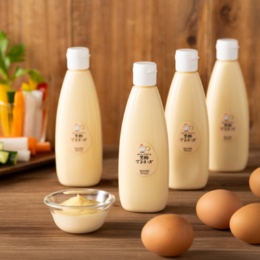 おいしいたまごの黒酢マヨネーズ 4本