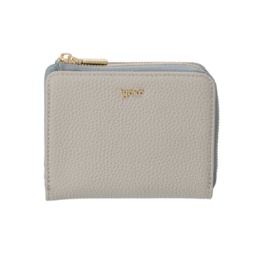 [+grace] シュリンクレザー バイカラーウォレット ネット限定