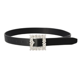 &LOVE キラキラバックルビジューベルト