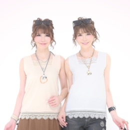 &LOVE コーデの幅広がるスカラレースタンクトップ