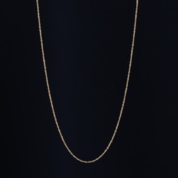 18KYG アズキチェーンネックレス 45cm