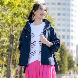 ジョジョ エ ノノ バックプリーツコート