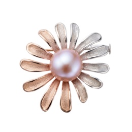 天然色のラベンダーパール ブローチ/ペンダントヘッド