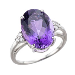 アメシストPT950リング5.0ctUP