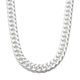 UNOAERRE シルバー925 グルメッタチェーン ネックレス