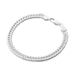 UNOAERRE シルバー925 グルメッタチェーン ブレスレット