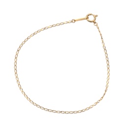 マエストロ 純金スラッシュVカット喜平チェーンブレスレット