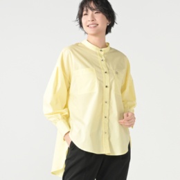 PCD フロントオリジナルロゴプリント使いのオーバーシャツ