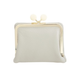 ピュアモエナ クラスプデザインソフトレザーウォレット