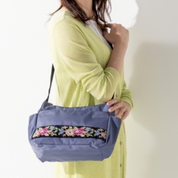 レイクアルスター シェニールライン撥水軽量ショルダーバッグ