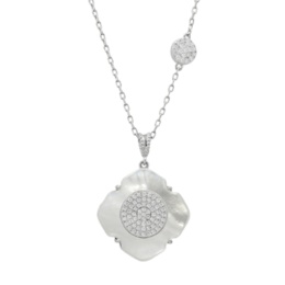 TarTar シェル&キュービックジルコニアネックレス[マノラ]