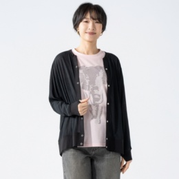UNILOA3C 吸水速乾ゆったりカーディガン