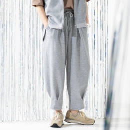 UNILOA3C 吸水速乾変わりジャガードパンツ