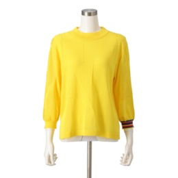 SUPERLADY イナズマジャガードニットプルオーバー