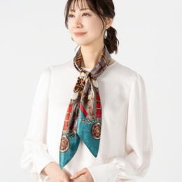 Beauty Fit プリントスカーフ