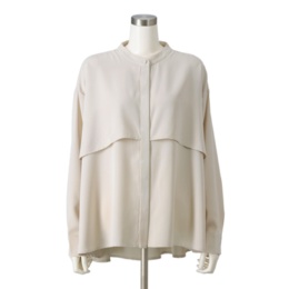 Beauty Fit ドレープデザインブラウス