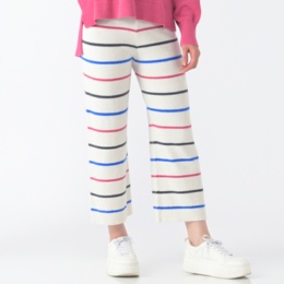 attaca 吸湿発熱あったか腹巻付ワイドパンツ