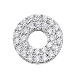  PTカナディアンダイヤサークルペンダントヘッド計0.63ctUP